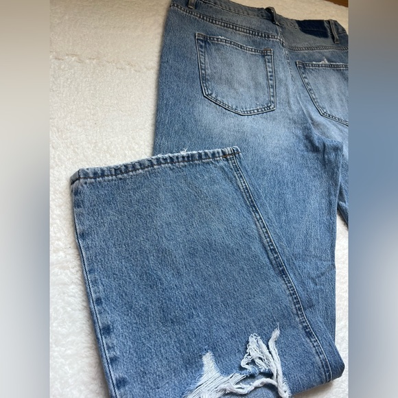 Lane 201 Distressed Dad Jeans- 30 - Picture 7 of 9